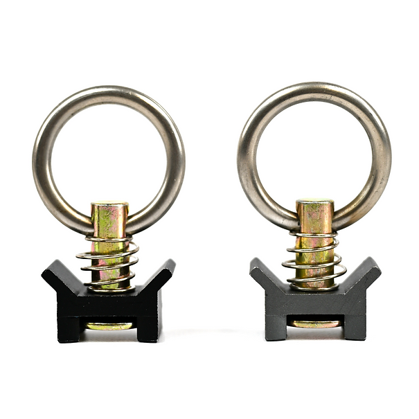 Venture L-Track Adjustable Single Stud with Stainless Steel Ring - Quantity 4 or 10