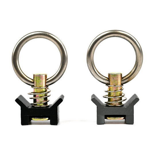 Venture L-Track Adjustable Single Stud with Stainless Steel Ring - Quantity 4 or 10